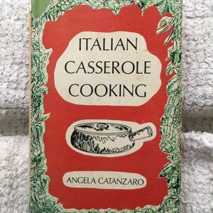 ITALIAN COOKBOOK VINTAGE 1970